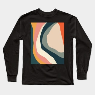 Plentiful - Modern Abstract Art Print Long Sleeve T-Shirt